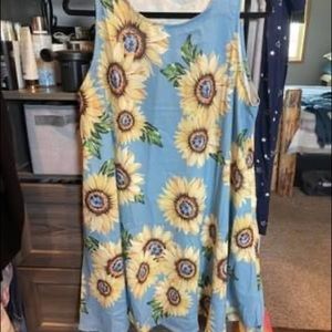 Sunflower Tank dress